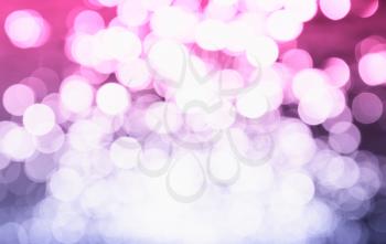 Pink and purple light reflection on water bokeh background hd