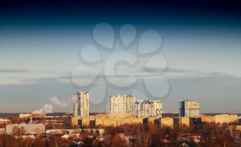 Outskirts of Moscow background hd