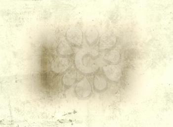 Horizontal brown sepia film plate with dust background