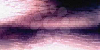 Horizontal pink purple futuristic cubes business presentation abstract background backdrop
