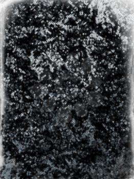Vertical black and white snow illustration background