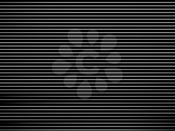 Horizontal black and white lines illustration background
