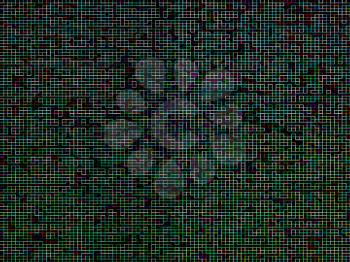 Colorful hacker maze pattern backdrop hd