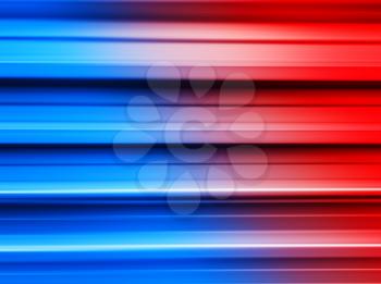 Red and blue metal bars motion blur background hd