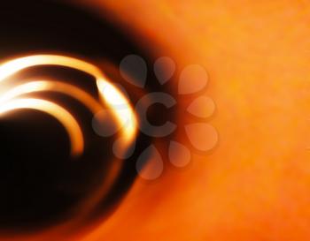 Warm abstract lens illustration background hd