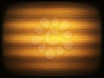 Horizontal vintage sepia interlaced tv screen abstraction background