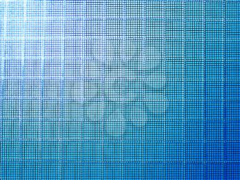 Horizontal blue grid illustration background
