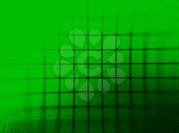 Horizontal green vintage tv grid illustration background
