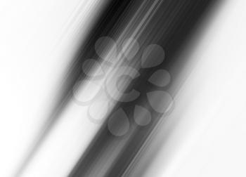 Diagonal black and white motion blur abstract background