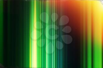 Vertical green film scan leak backdrop