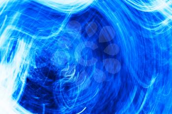 Blue swirl motion blur background hd