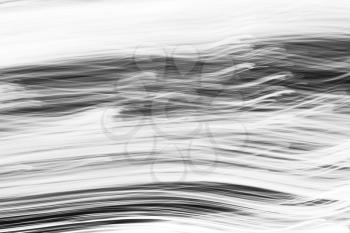 Horizontal black and white motion blur background hd
