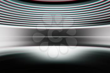 Curved chroma abstract virtual reality background hd