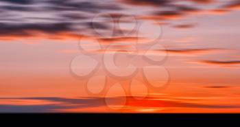 Sunset abstraction