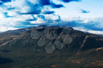 Oppdal mountain peak landscape background hd