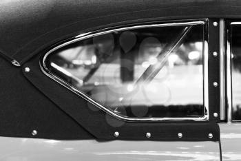 Retro car window detail background