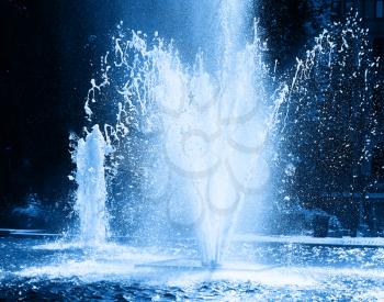 Fountain splashes background hd