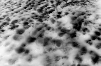 Black and white high altitude clouds background hd
