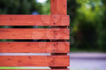 Horizontal wooden fence city background hd