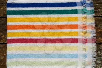 Horizontal colorful towel texture background hd