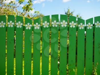 Vertical countryside fence background hd