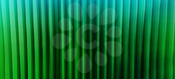 Horizontal wide vibrant green vertical lines 3d extrude cubes business presentation abstract backdrop background