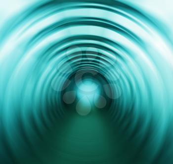 Square cyan green swirl twirl bright abstraction tunnel background backdrop