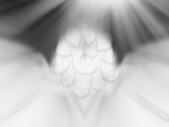 Horizontal black and white light leak motion blur background
