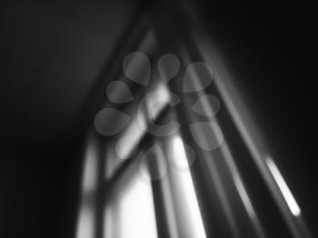 Diagonal black and white windows bokeh background hd