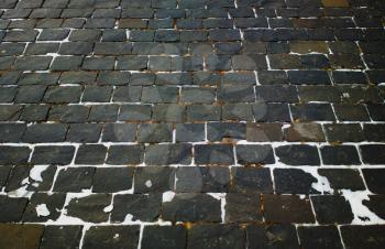 Vintage Moscow brick stone pavement background hd