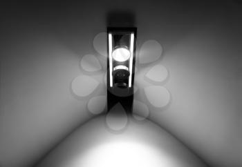 Dramtic lightflash lamp design background hd