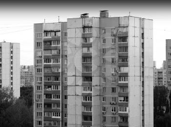 Moscow suburbs: USSR buildings