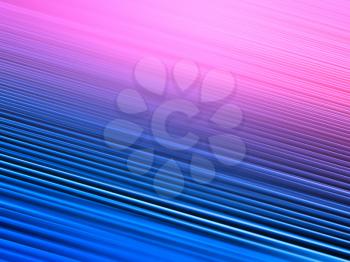 Diagonal pink and blue motion blur lines background