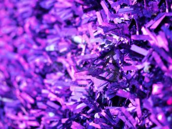 New year purple decorations background