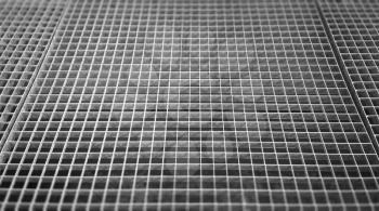 Black and white grid ventilation texture background