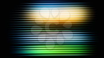Horizontal daydream motion blur background