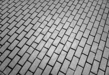 Diagonal brick street pavement texture background