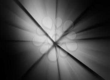 Radial black and white motion blur background
