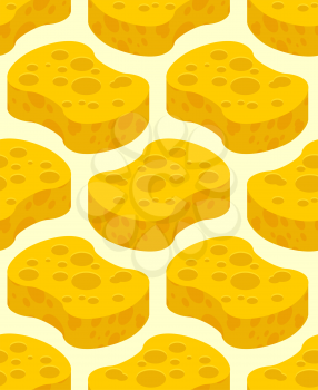 Sponge yellow for washing pattern. Cleaning background