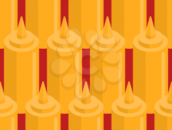 Mustard bottle fastfood seamless pattern. Fast food seasoning background. Food Ornament