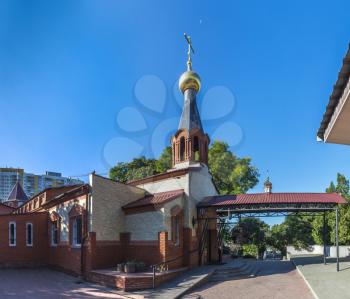 Odessa, Ukraine - 10.03.2018. Church of the Holy Michael located in in Odessa, Ukraine