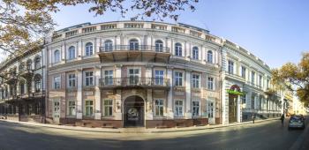Odessa, Ukraine - 09.11.2018. Luxury hotel De Versal in the historic center of the Odessa city.
