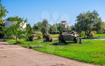 Catacombs memorial and museum of Partisan Glory in Nerubayske village near Odessa, Ukraine
