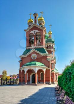Talne, Ukraine 10.19.2019. Ukrainian Orthodox St Peter and Paul Church of the Kyiv Patriarchate in Talne, Ukraine