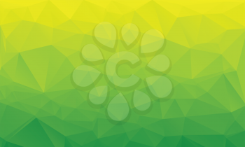 Salad green abstract polygonal geometric background -- low poly. Vector illustration