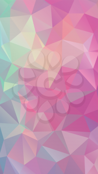 Shades of crayola abstract polygonal geometric background - low poly. Vector illustration