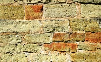 Old stone wall surface closeup for background
