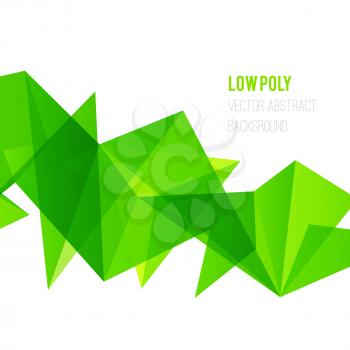 Vector Abstract Geometric Background. Triangular design. Low poly abstraction