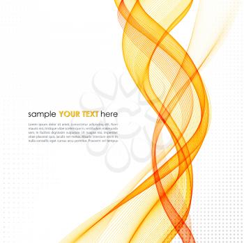Abstract orange vector template background. EPS 10