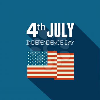 Independence day background. United States flag. USA flag. American symbol